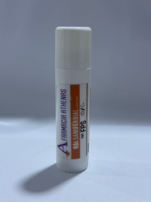 Bálsamo labial con FPS