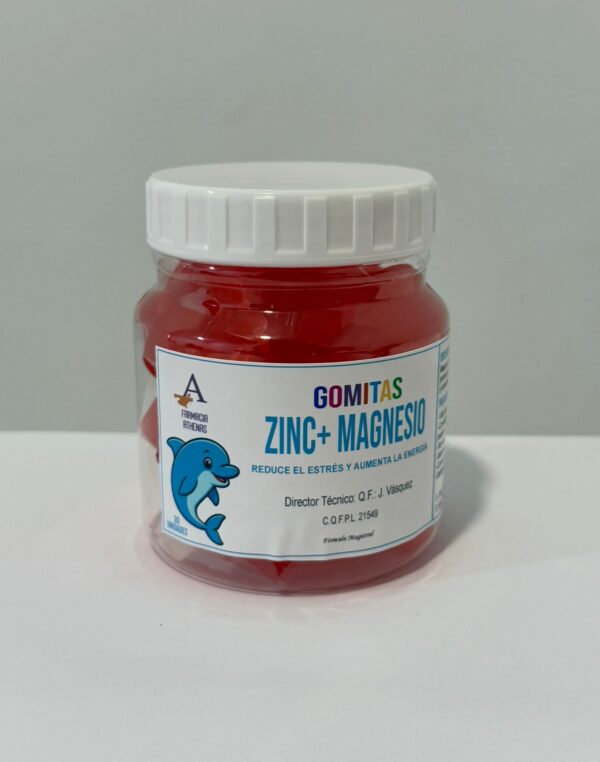 Gomitas Saludables Masticables de Zinc+Magnesio