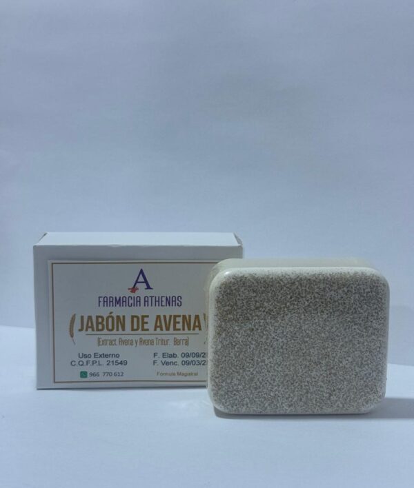 Jabón de avena