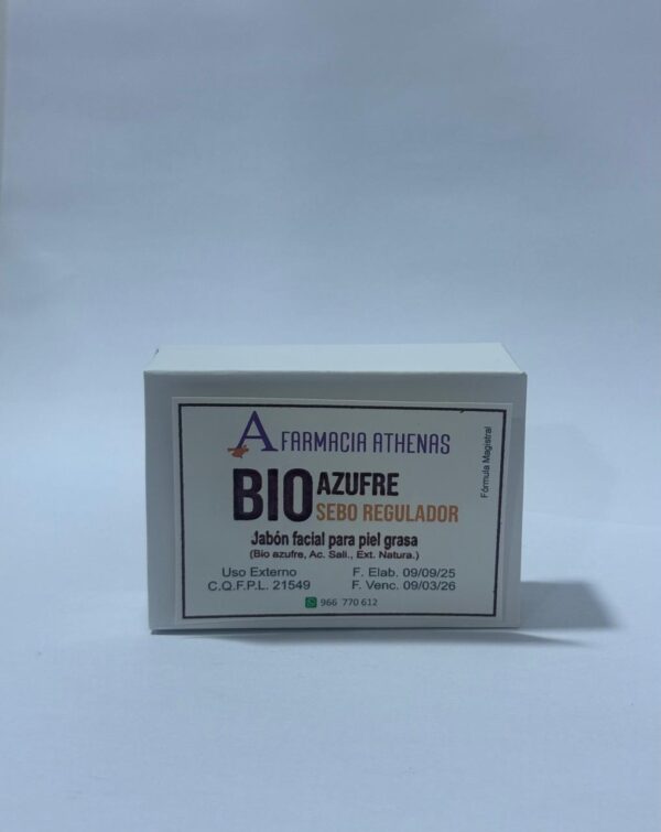 Jabón de bio azufre