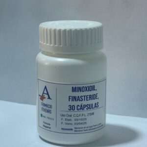 Cápsulas de Minoxidil, Finasteride (30 cápsulas)