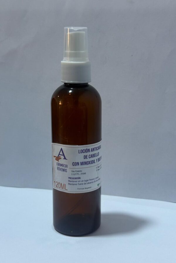Loción anticaída de cabello con minoxidil y biotina(60ml y 120ml) - Imagen 2