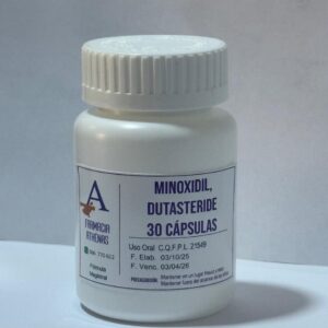 Cápsulas de Minoxidil, Dutasteride (30 cápsulas)