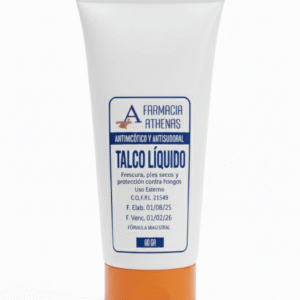 Talco líquido - Antimicótico y antisudoral